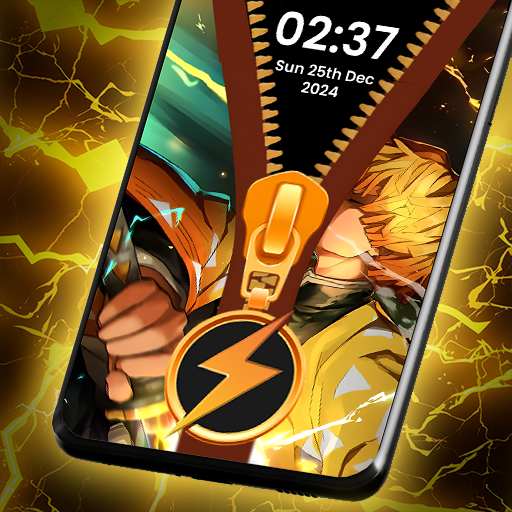 Zipper Lock Screen Wallpapers
